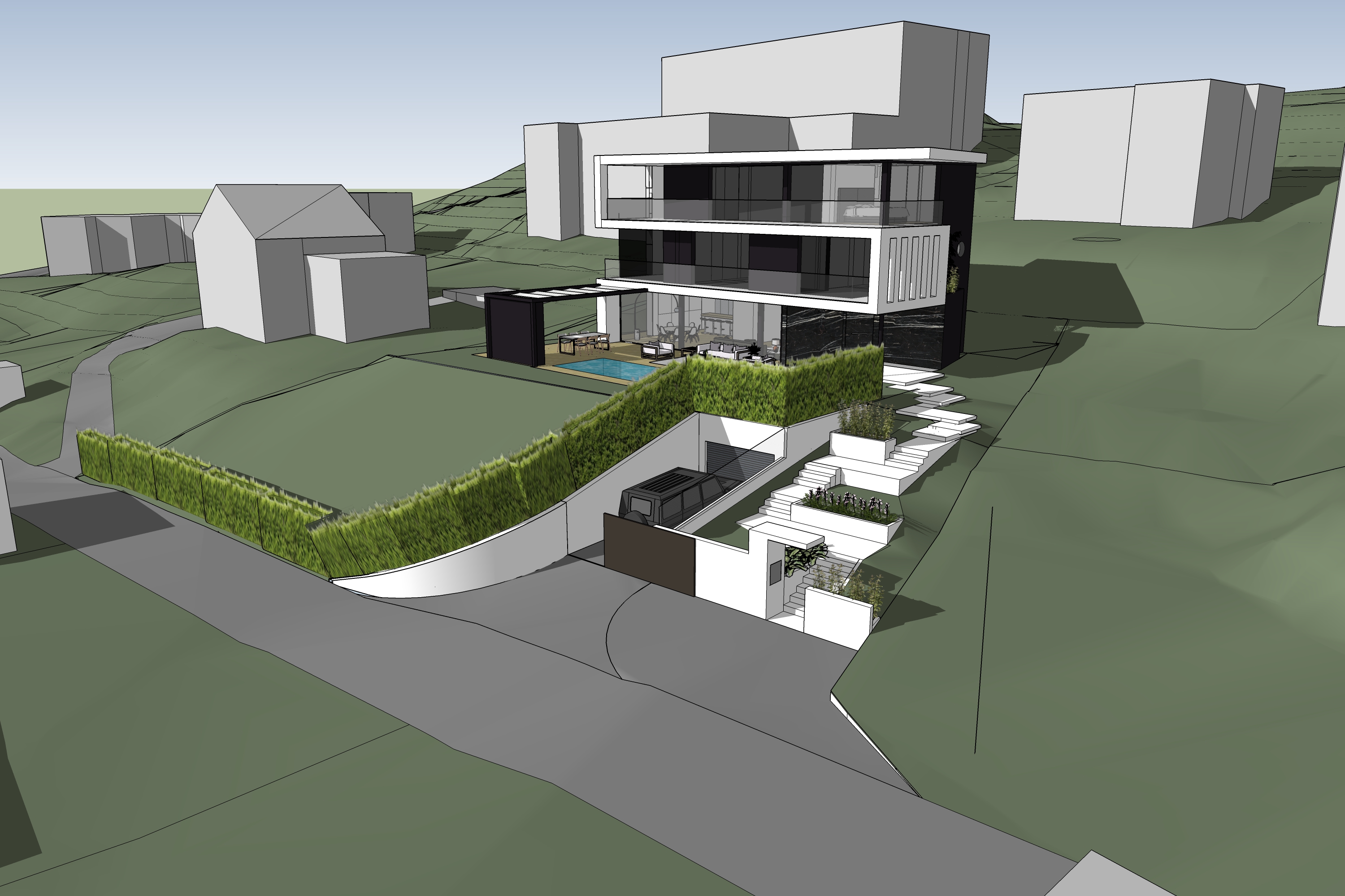 Huberplan - Architektur